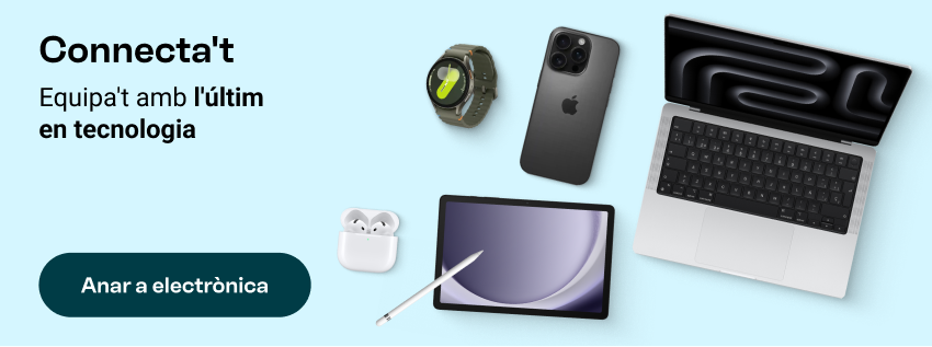 Connecta't: Equipa't amb l'últim en tecnologia. Anar a electrònica