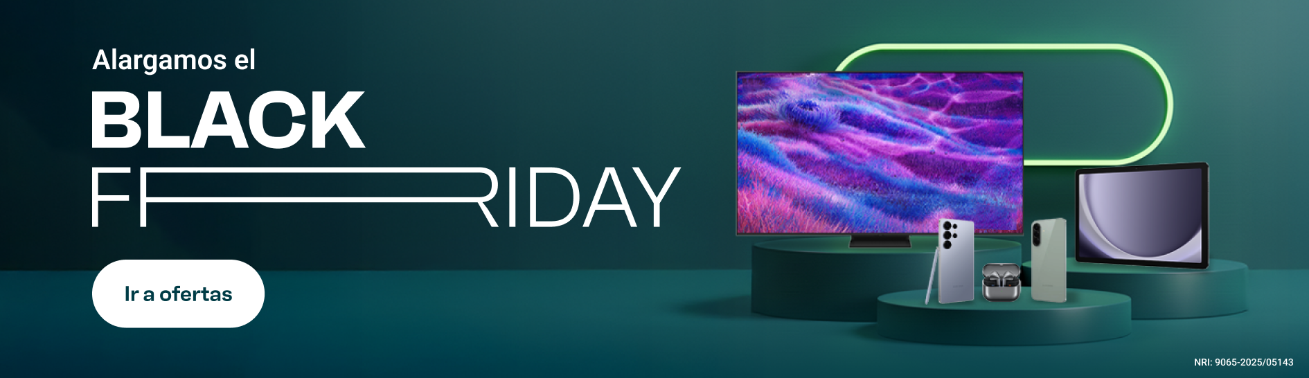 Alargamos el black friday. Ir a ofertas.