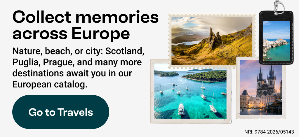 This 2026, dare to go further. Enjoy a 10% discount on our selection of destinations. Go to travel.