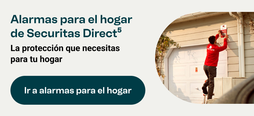 Alarmas para el hogar de Securitas Direct. Nota al pie 5. La protección que necesitas para tu hogar. Ir a alarmas