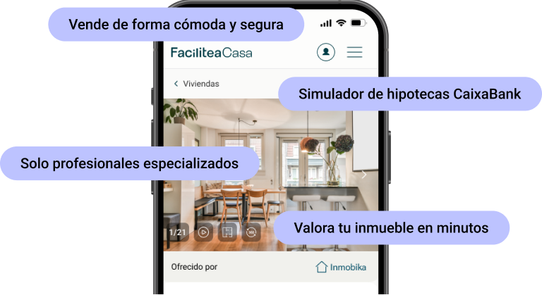 Vende de forma cómoda y segura. Simulador de hipotecas CaixaBank. Solo profesionales especializados. Valora tu inmueble en minutos