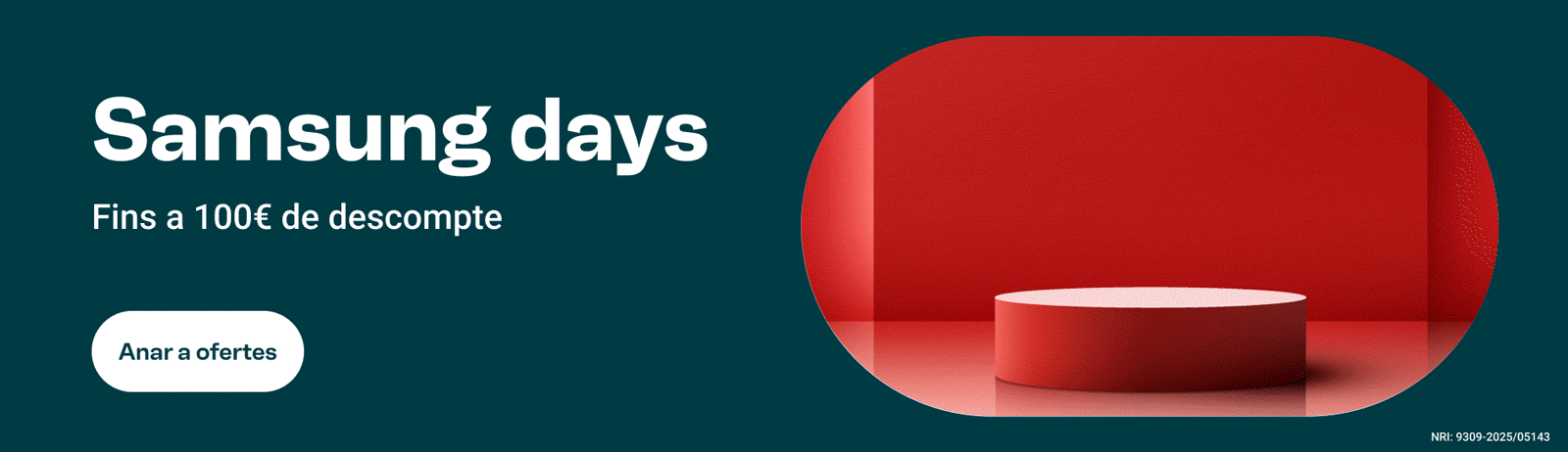 Samsung Days, fins a 100€ de descompte en productes Samsung seleccionats, anar a samsung.