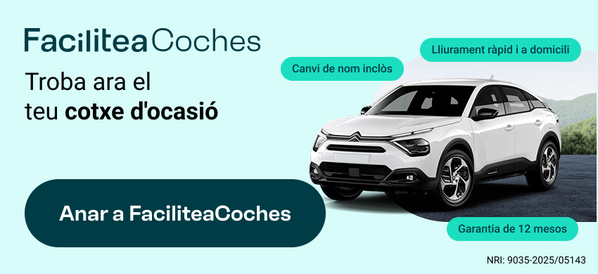 FaciliteaCoches: Troba ara el teu cotxe d'ocasió. Anar a FaciliteaCoches