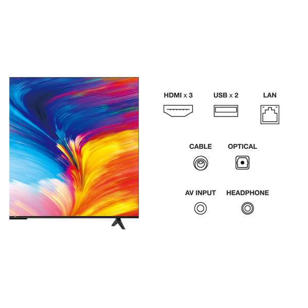 TV TCL 65" LED, 4K, Google TV 65P635
                                    image number 6
