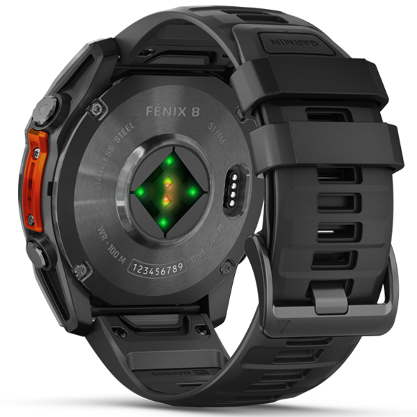 Smartwatch Fenix 8 Amoled de 51 mm, acer negre
                                    image number 7
