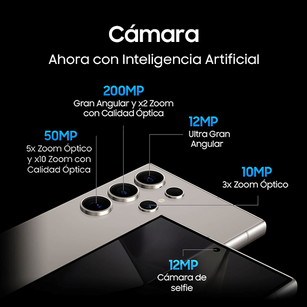 Galaxy S24 Ultra 256Gb Gris Titanium
                                    image number 3