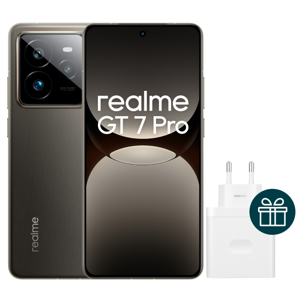 Realme GT 7 Pro 512GB 12GB Galaxy Grey + cargador 120W de regalo
                                    image number 0