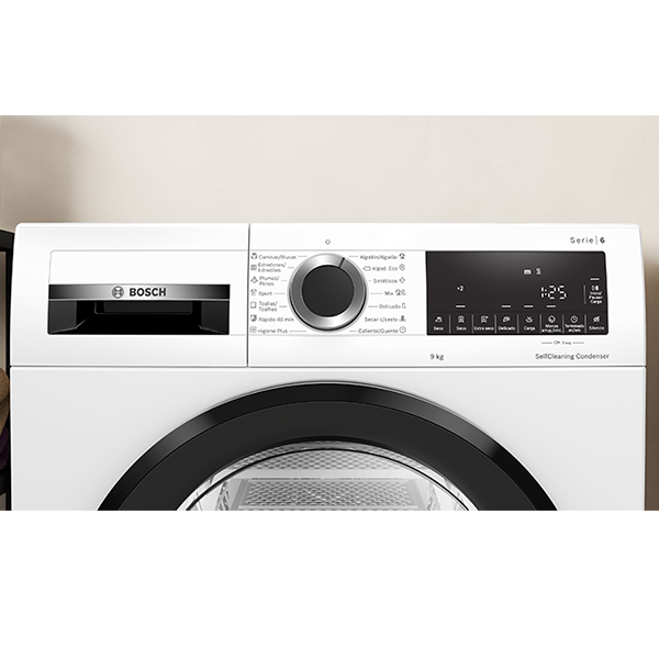 Secadora Bosch 9 kg blanca WQG24500ES
                                    image number 2