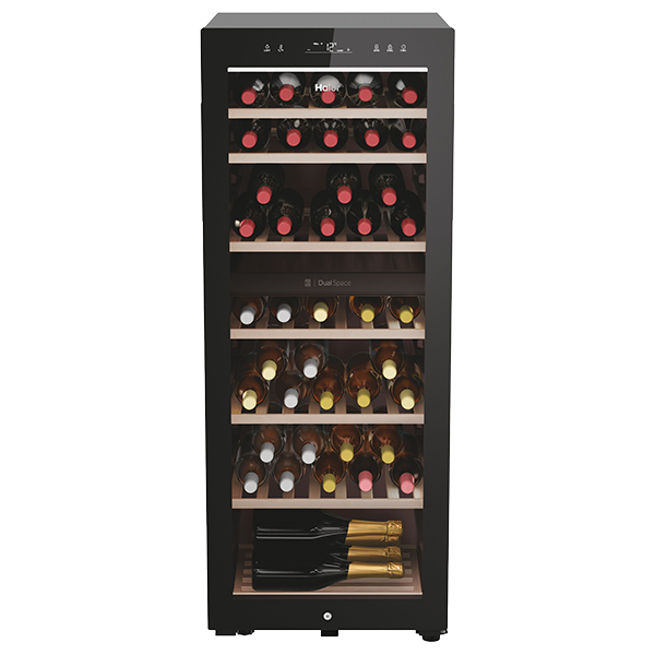 Haier wine cooler for 77 bottles in 2 zones HWS77GDAU1
                                    image number 1