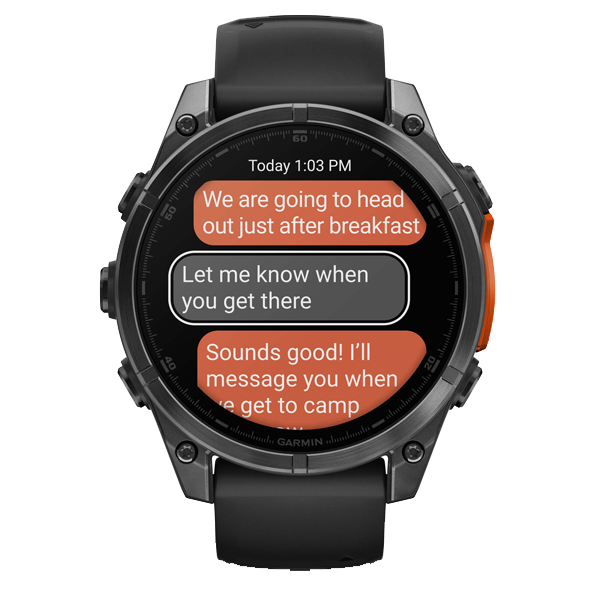 Smartwatch Fenix 8 Amoled 47mm., glass, acero negro
                                    image number 7