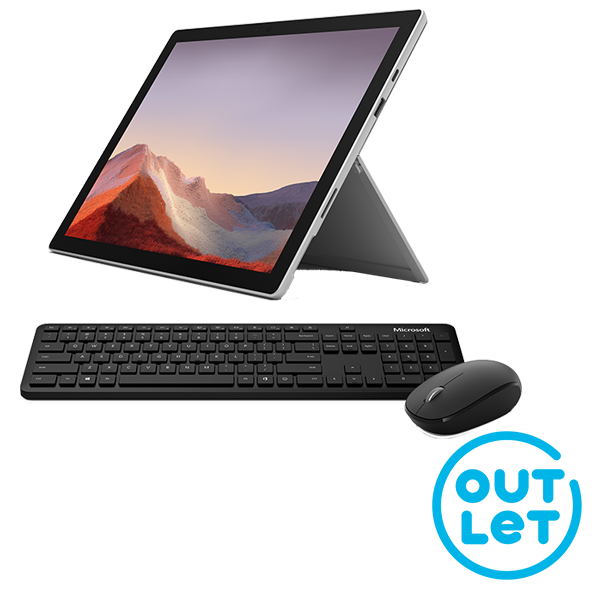 Pack Surface Pro7 + teclado y ratón BT Outlet