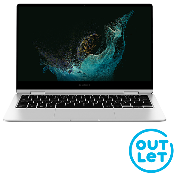 Portátil 13" Samsung Galaxy Book2 360 Silver NP730QED-KB1ES Outlet
                                    image number 0
