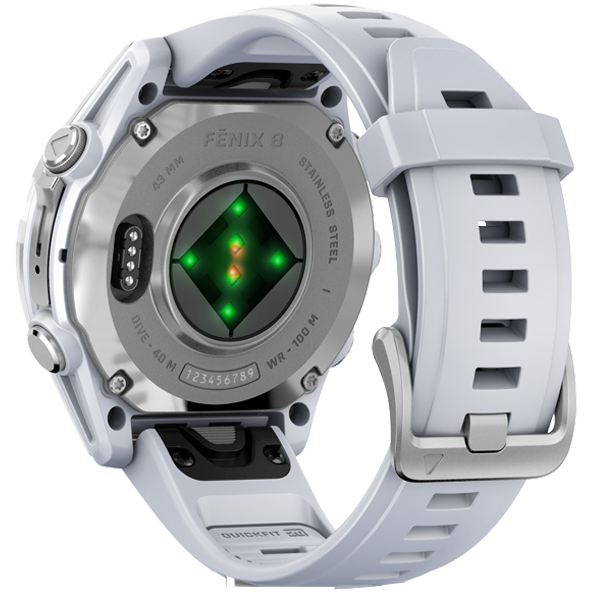 Smartwatch Fenix 8 Amoled 43mm., glass, acer blanc
                                    image number 2