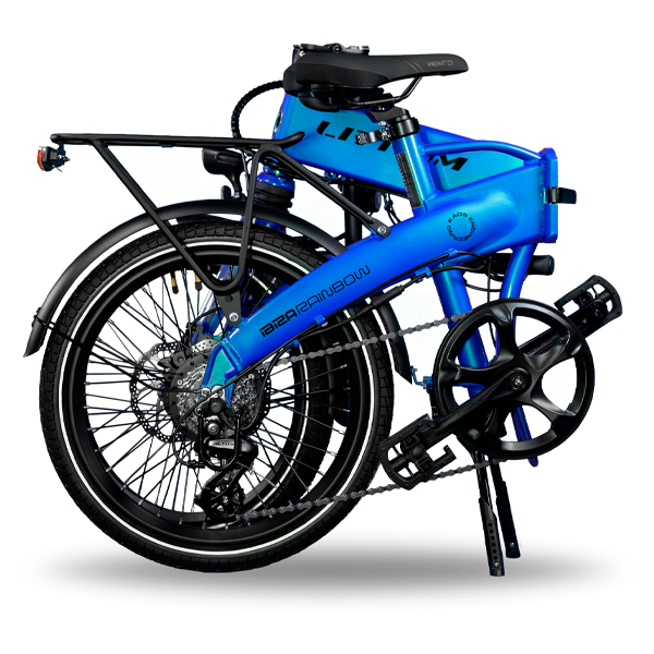 Littium Rainbow blue electric bicycle
                                    image number 1