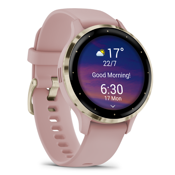 Smartwatch Garmin Venu 3S Gold Rose 41mm
