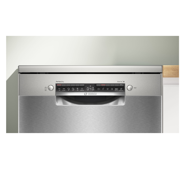 Bosch SMS6TCI00E stainless steel dishwasher with zeolite
                                    image number 3