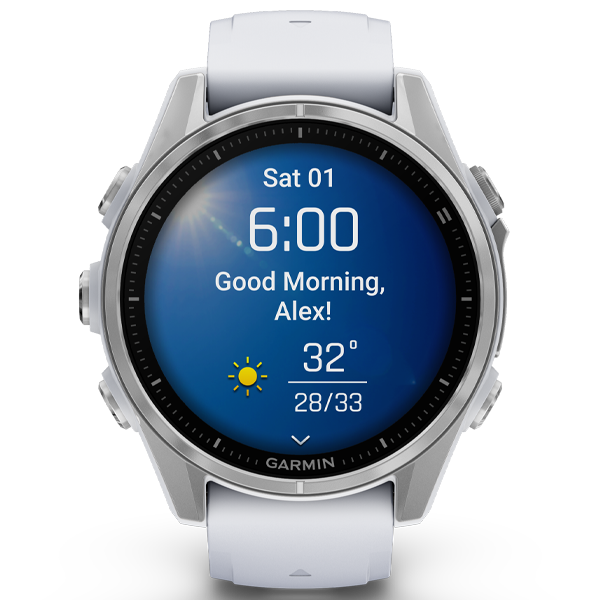 Smartwatch Fenix 8 Amoled 43mm., glass, acer blanc
                                    image number 6