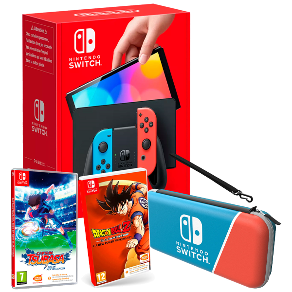 Pack Consola Nintendo Switch OLED MANGA