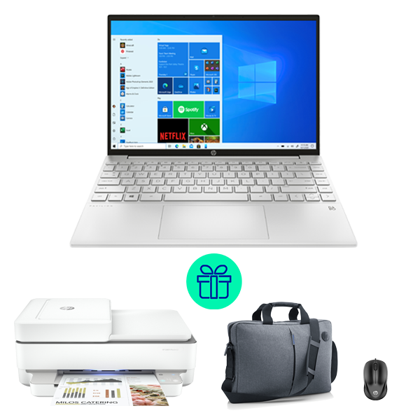 Portátil HP Pavilion 13" Aero Ryzen 7 13-be0013ns + Mouse, Maletín e Impresora
                                    image number 0