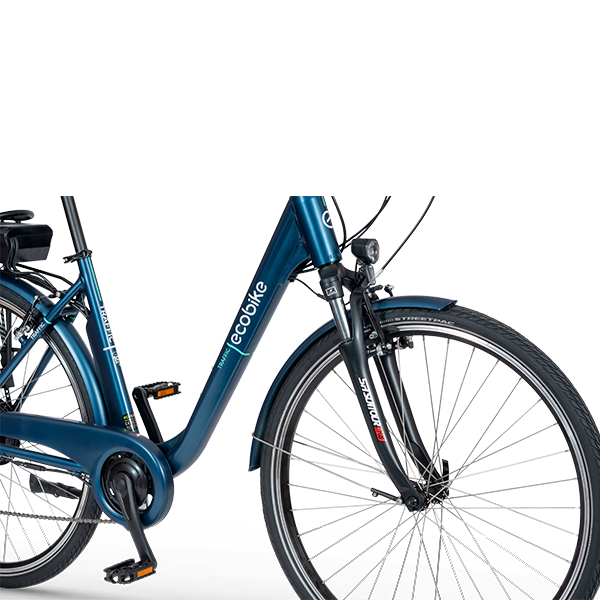 Bicicleta eléctrica Ecobike Traffic Blue 19"
                                    image number 3