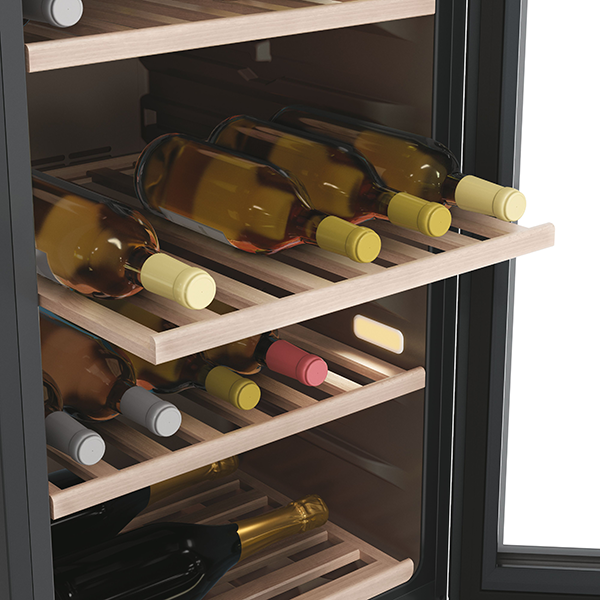 Haier wine cooler for 77 bottles in 2 zones HWS77GDAU1
                                    image number 4