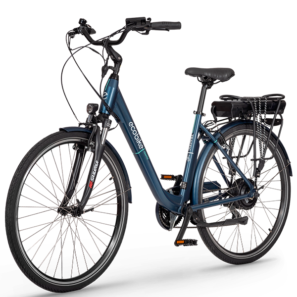Bicicleta eléctrica Ecobike Traffic Blue 19"
                                    image number 1