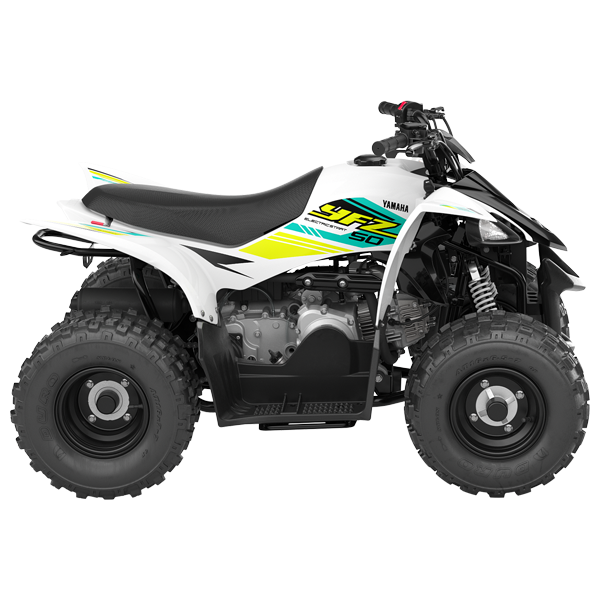 Quad infantil Yamaha YFZ50 White
                                    image number 1