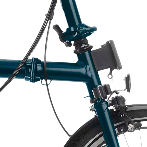 Bicicleta manual Brompton C Line azul
                                    image number 3