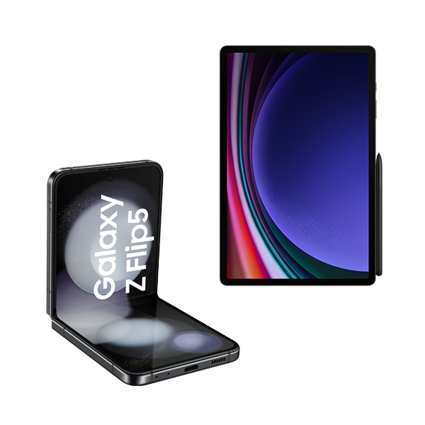 Pack Z Flip5 512Gb Gris Grafito + Tab S9+ Wifi 512GB Gris Grafito
                                    image number 0
