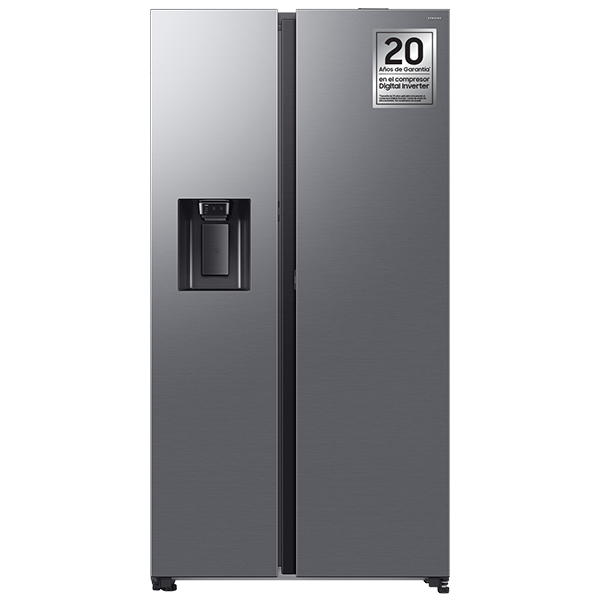 Frigorífico Side by Side Samsung Bespoke AI RS80F66KCTEF inox