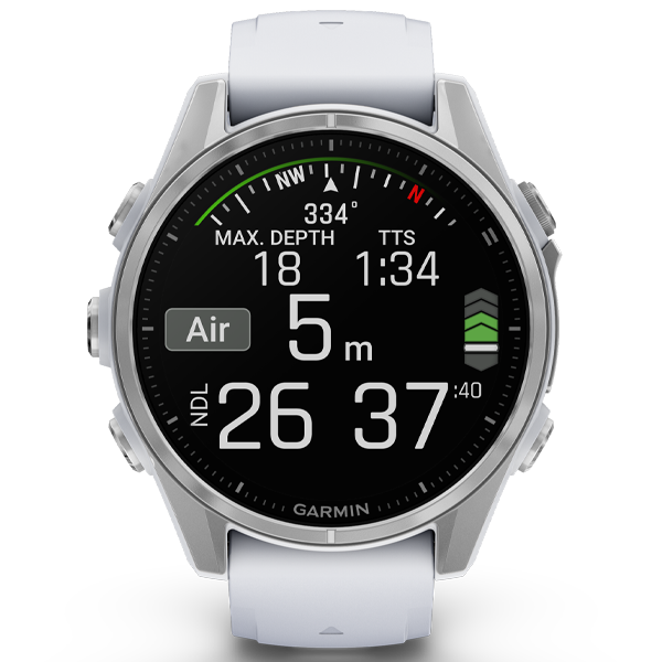 Smartwatch Fenix 8 Amoled 43mm., glass, acer blanc
                                    image number 4