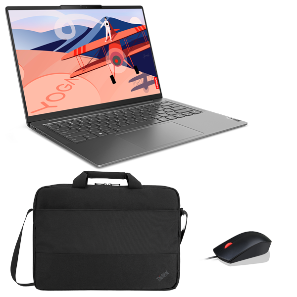 Lenovo Yoga Slim 6 14IAP8 82WU009GSP Pack with Briefcase and Mouse