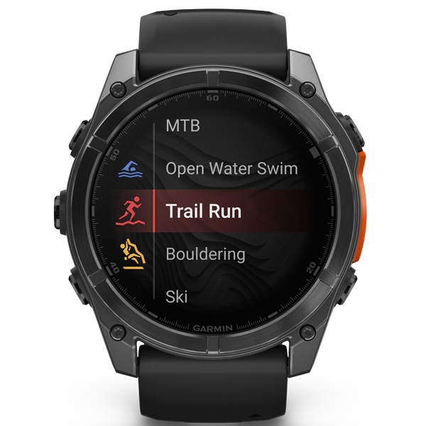 Smartwatch Fenix 8 Amoled de 51 mm, acer negre
                                    image number 0