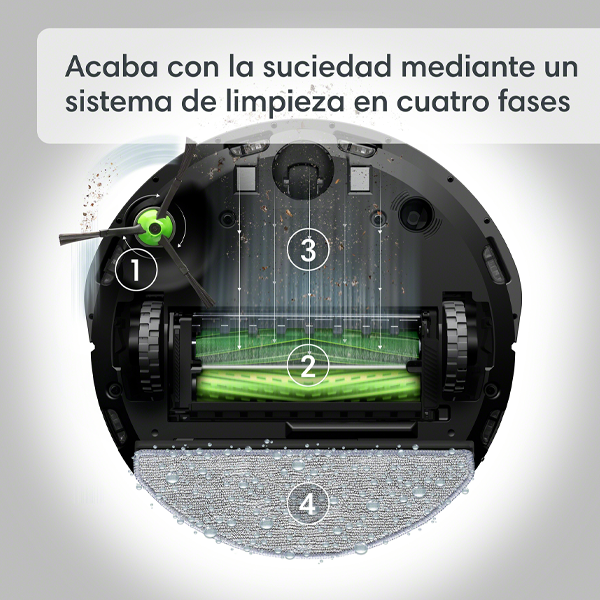 Robot aspirador y friega suelos (2 en 1) Roomba Combo J5
                                    image number 5