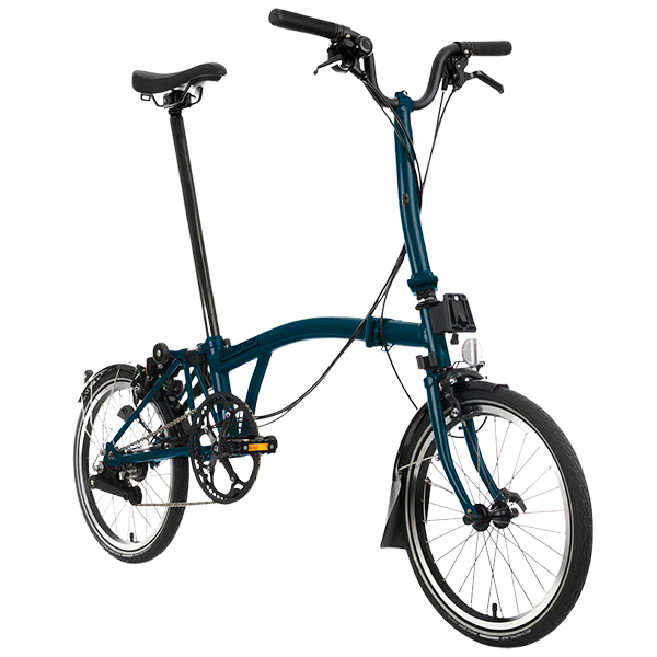 Bicicleta manual Brompton C Line azul
                                    image number 1