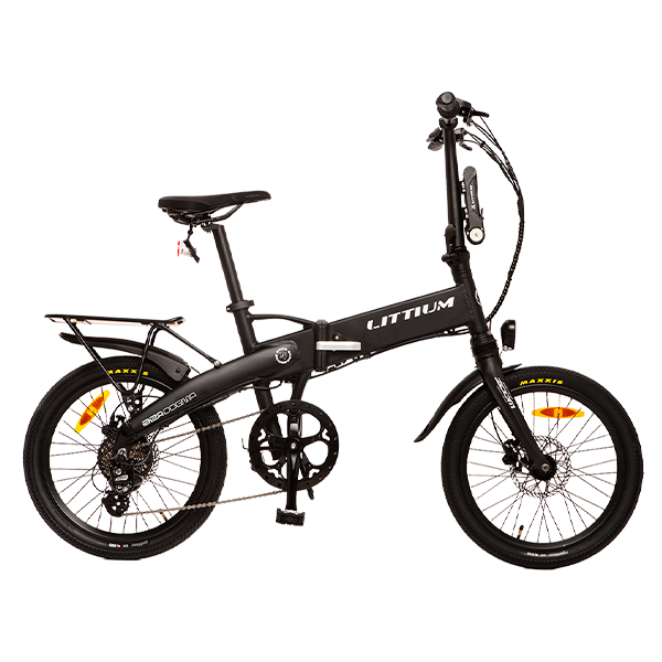 Bicicleta eléctrica plegable Littium Ibiza Dogma Black 14Ah
                                    image number 0