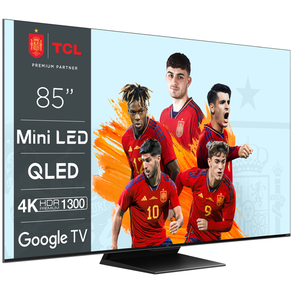 TCL 85" 4K Mini-LED QLED, Google TV 85C805
                                    image number 0