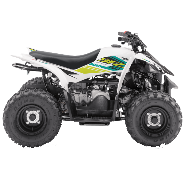 Quad infantil Yamaha YFZ50 White
                                    image number 2
