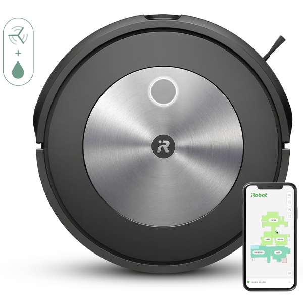 Robot aspirador y friega suelos (2 en 1) Roomba Combo J5