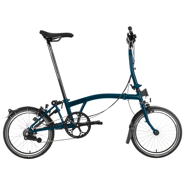 Bicicleta manual Brompton C Line azul
                                    image number 0