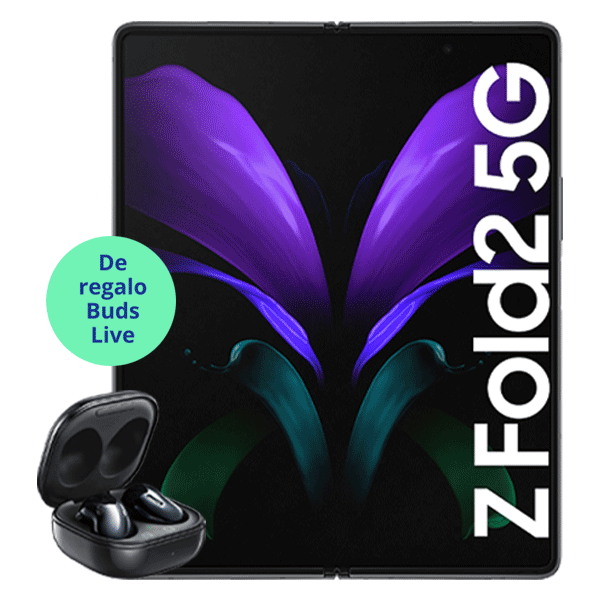 Pack Galaxy Z Fold 2 Black + Buds Live de regalo
                                    image number 0