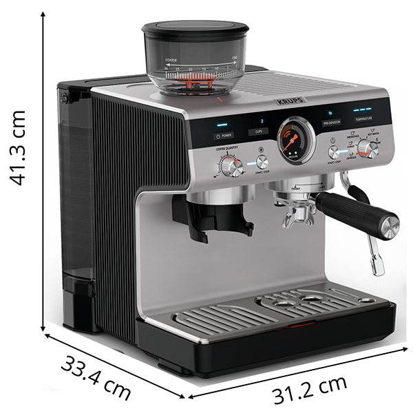 Cafetera espresso Krups Precision
                                    image number 8