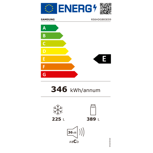 Frigorífico Side by Side Samsung RS6HDG883ES9EF Family Hub
                                    image number 3