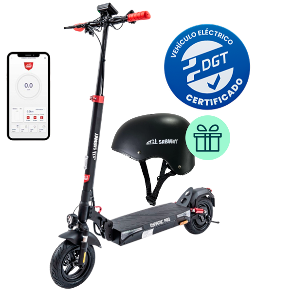 Patinete eléctrico Sabway Dinamic Pro 600W + REGALO