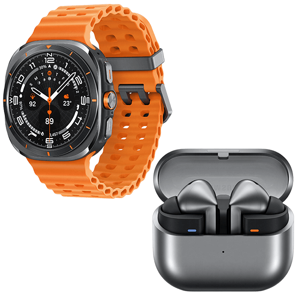 Pack Galaxy Watch Ultra Cellular GrisTitanium + Galaxy Buds3 Pro Gris