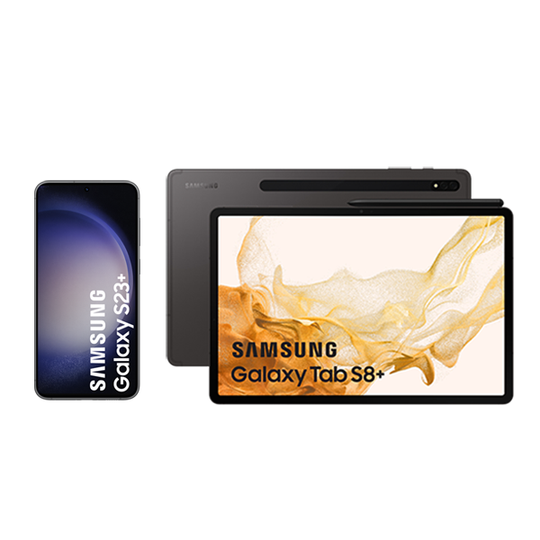Pack S23 512Gb Phantom Black + Tablet Galaxy Tab S8 Plus
                                    image number 0
