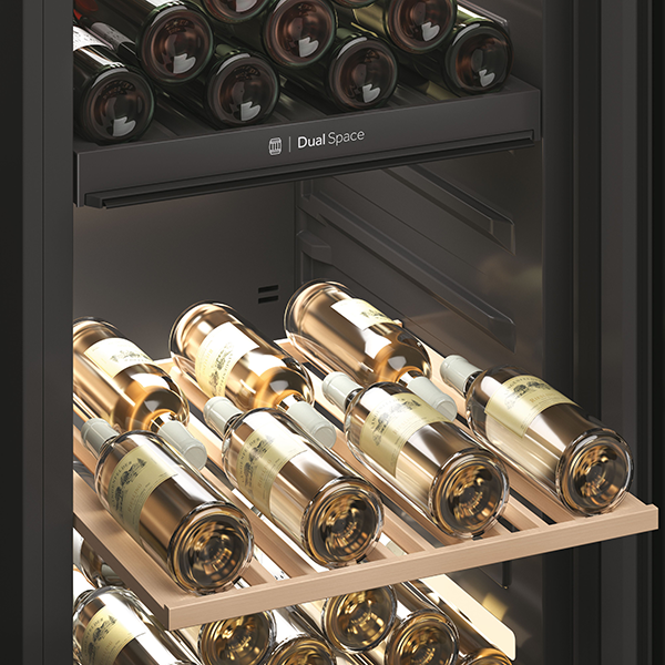 Haier wine cooler for 236 bottles in 2 zones HWS236GDGU1
                                    image number 3